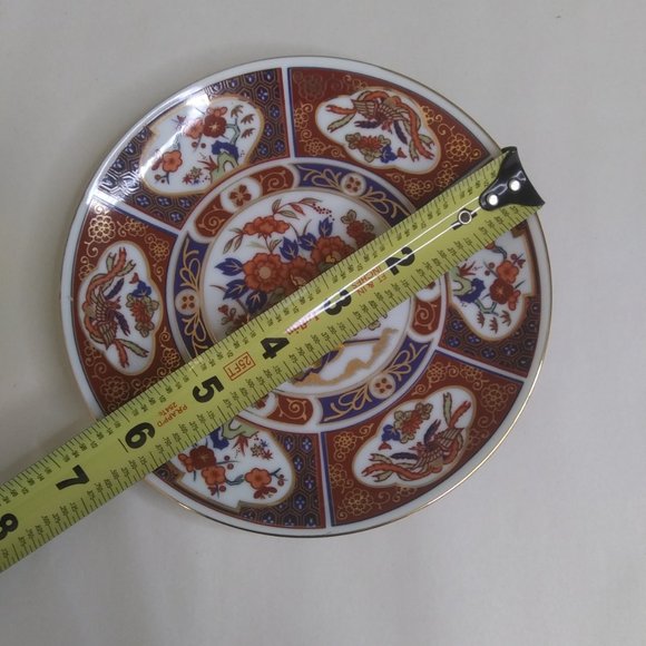 Beautiful decorative Asian plate 6 inch diameter - Picture 4 of 16